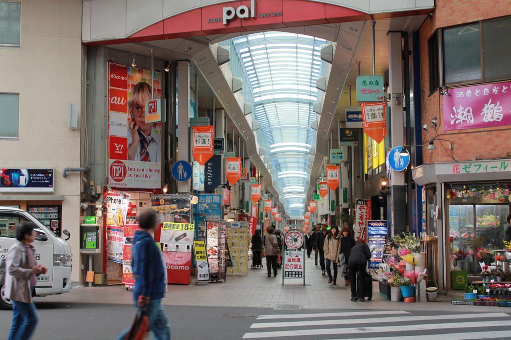 Хостел Grapehouse Koenji Токио Экстерьер фото